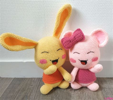 LADM Amigurumi Mounette Touni Et Meli