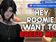 F4m Goth Roommate Distracts You With Her Tits Milking Your Cock Cum On My Tits Asmr Gf