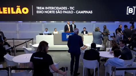 Grupo Comporte Vence Leil O Do Trem Intercidades Que Vai Ligar S O