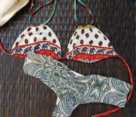 Floral Lace Stitching Fresh Bikini On Luulla