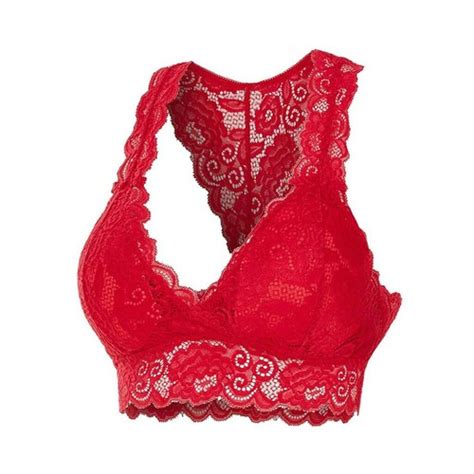 New Women Plus Size Vest Crop Wire Free Bra Lingerie Sexy V Neck Underwear S Xl Ebay