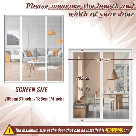 Magnetic Fly Screen Door Window Fly Screens Mesh 188 x 206 cm Double