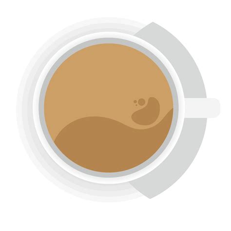 breakfast coffee cup 13816437 Vector Art at Vecteezy