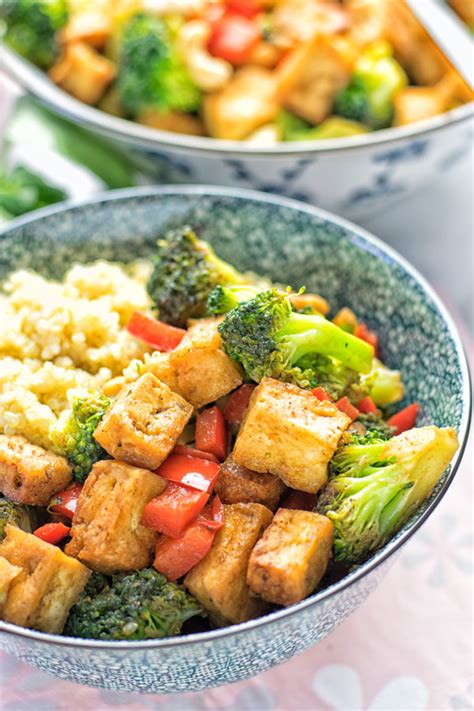Chinese 5 Spice Tofu Stir Fry - Contentedness Cooking