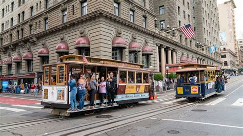 San Francisco California EE UU Agosto 2019 Personas Montando El