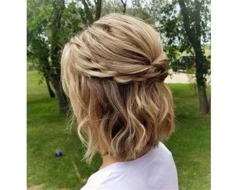 55 Gorgeous Bridesmaid Hairstyles For Short Hair 2023 Fabbon