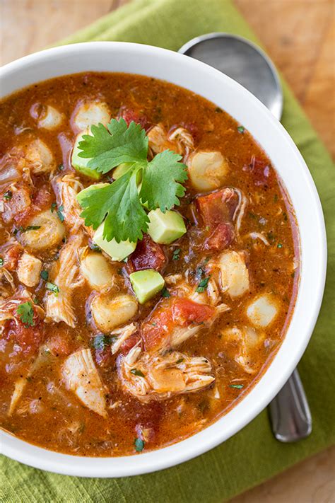 Mexican Chicken Stew With Hominy The Cozy Apron