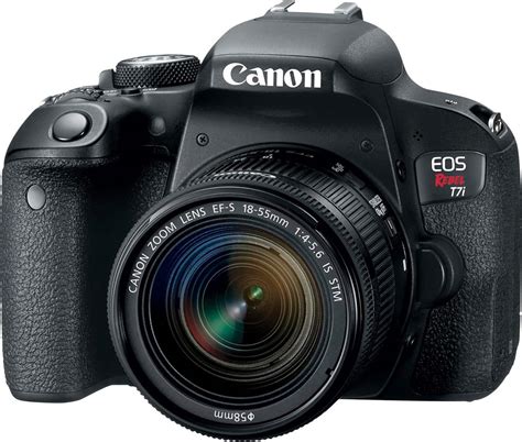 Questions And Answers Canon Eos Rebel T7i Dslr Video Camera With Ef S 18 55mm Is Stm Lens Black