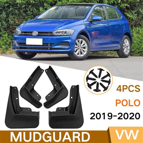 Брызговики для Volkswagen POLO 2019-2020,Фольксваген ПОЛО-автотовары ...