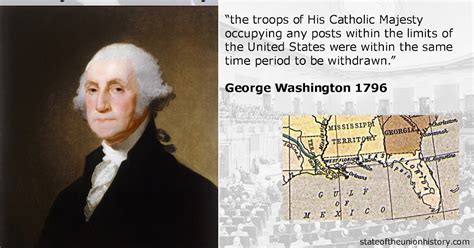 State of the Union History: 1796 George Washington - Pinckney's Treaty