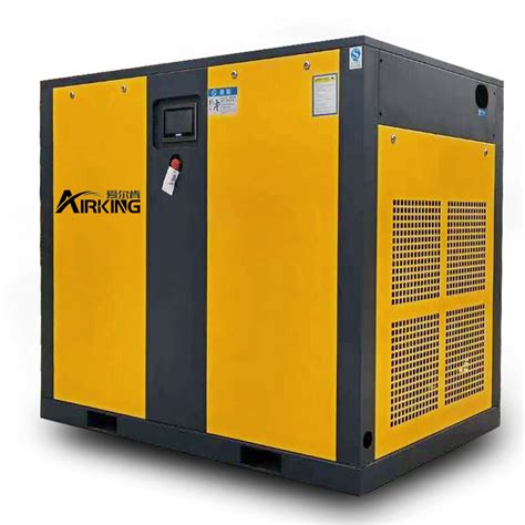 75hp Flexbility Two Stage Screw Air Compressor From China Manufacturer
