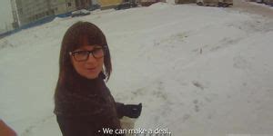 Fucking Glasses Anal Workout In A Gym Tnaflix