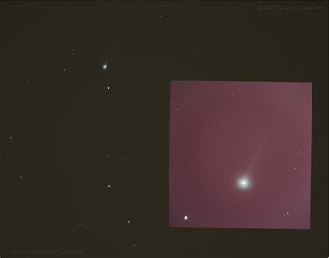 Comet C S Ison Composite Image Gabriel Levac Flickr