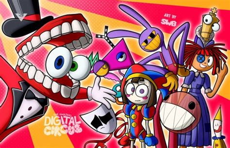 Solve The Amazing digital circus characters! jigsaw puzzle online with ...