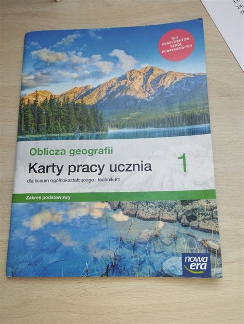 Karty Pracy Do Geografii Klasa Liceum Parkoczewo Kup Teraz Na