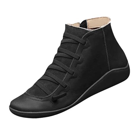 Axxd Low Heeled Ankle Bootsflat Girl Ladies Duck Boots Platform Boots