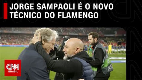 Jorge Sampaoli é o novo técnico do Flamengo CNN PRIMETIME YouTube