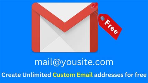 How To Create Unlimited Custom Email Addresses For Free YouTube