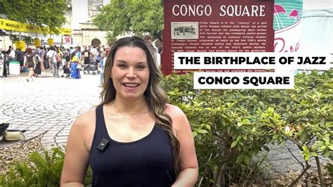 History Minute Exploring The Birthplace Of Jazz In Congo Square Youtube