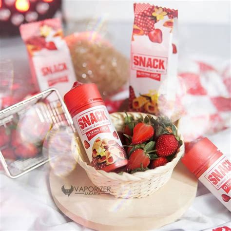 Jual Snack Strawberry Vanilla Biscuit Ml Vape Harga Murah Jakarta