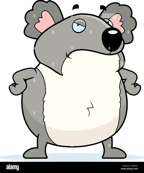 A cartoon koala with an angry expression Stock Vector Image & Art - Alamy