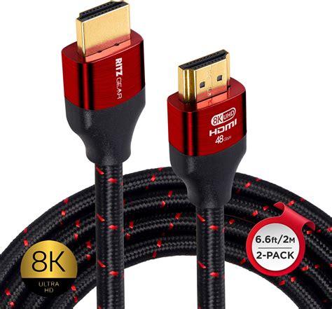 Amazon Capshi 6 6ft 10K 8K HDMI Cable 2 1 4K 120Hz HDMI Cord For