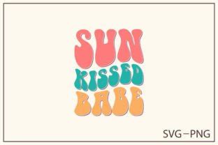 Sun Kissed Babe Retro Svg Design Graphic By T Shirt World Creative Fabrica