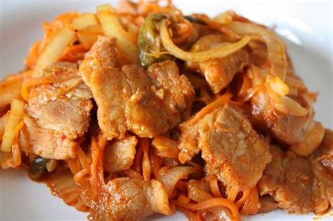 Spicy Stir Fried Kimchi Pork Recipe