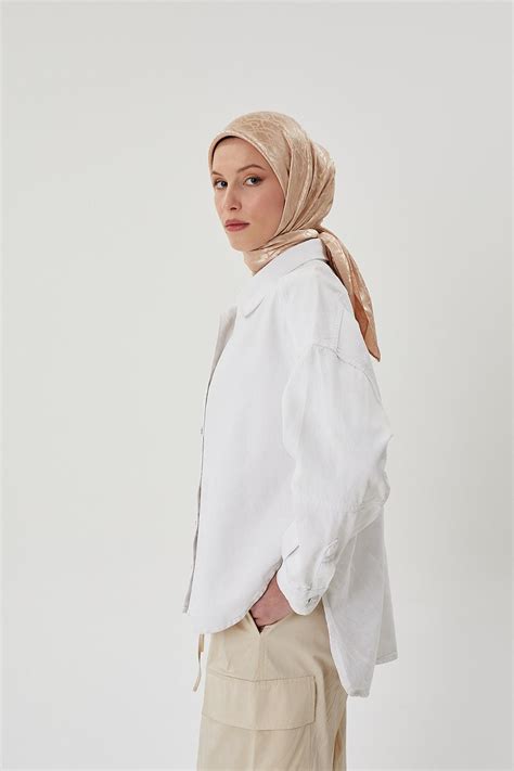 Nude D Desen Parlak Jakar E Arp Coco Scarfs