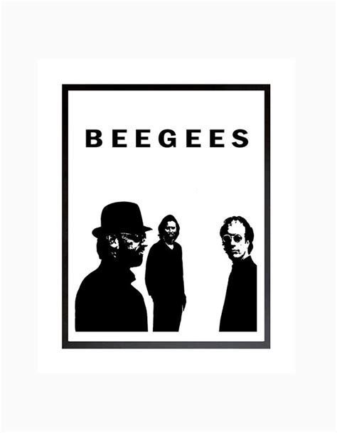 Bee Gees Poster, Bee Gees Disco Music, Still Waters, Printable Art ...