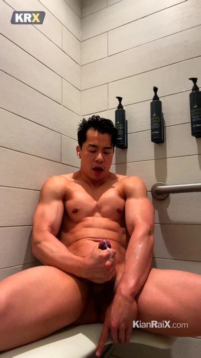 Muscle Asian Cums In Locker Room Shower Gay Amateur Porn Feat Kianraix Xhamster