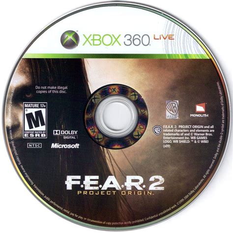 F.E.A.R. 2: Project Origin cover or packaging material - MobyGames