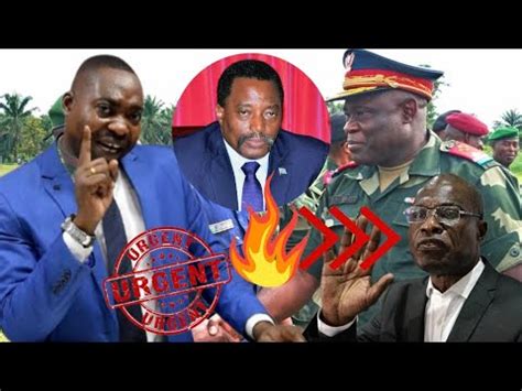 RENE L ARRESTATION DE JOSEPH KABILA ET JOHN NUMBI S IMPOSE