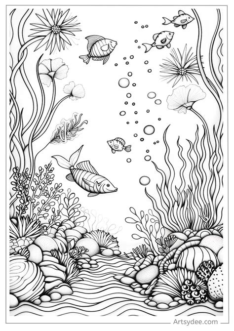 Obsessed with the Ocean? 🌊 Dive Into 30+ FREE Printable Ocean Coloring