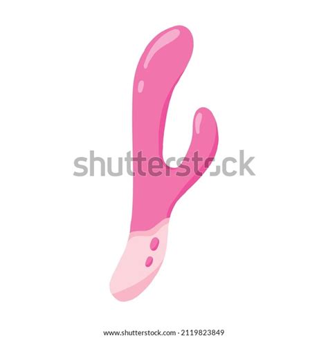 Vector Illustration Pink Vibrator Sex Toy Stock Vector Royalty Free Shutterstock