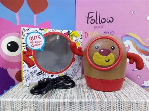Детская Колонка Портативная Беспроводная Коричневый Медвежонок Cute ...
