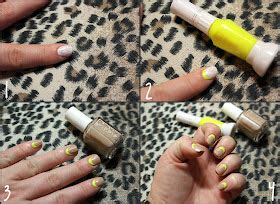 Cherrysue Doin The Do Notd Neon Nude Ruffian Half Moon Mani With A Simple How To