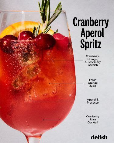 Cranberry Aperol Spritz Will Be The Drink Of The Holiday Season