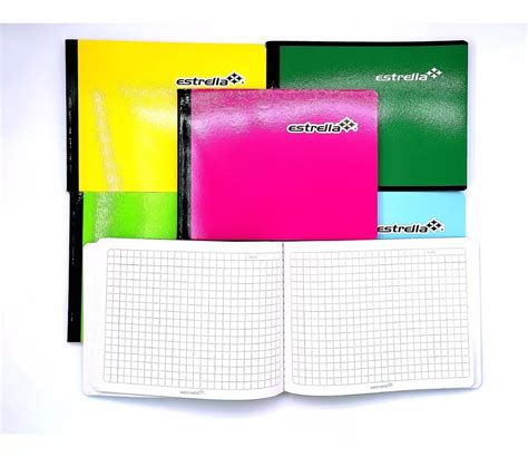 6 Cuaderno Cosido Tamano Italiano Estrella 100 Hojas Mebuscar México