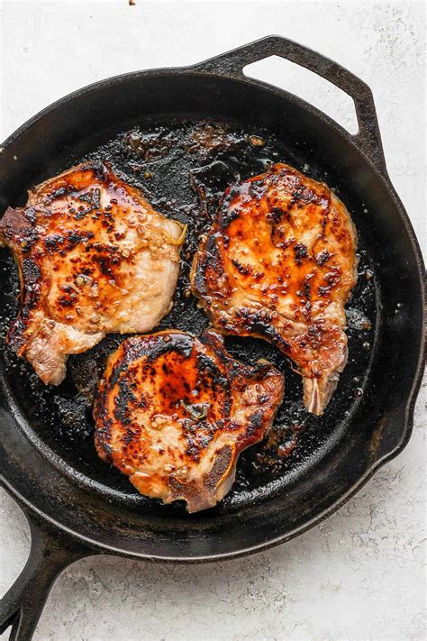 Cast Iron Pork Chops Pan Fried The Wooden Skillet