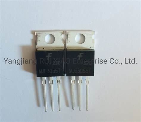 Complementary Silicon Plastic Power Transistor Mje3055t - China ...