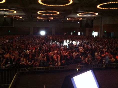 Hall H, San Diego Convention Center (Comic Con...view from the stage)