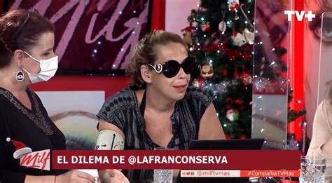 Se me borró todo Francesca Conserva sufrió descompensación antes de ingresar a Milf