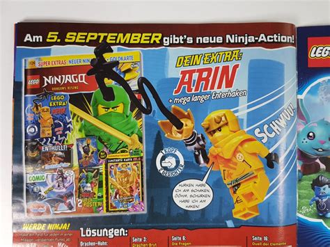 LEGO Ninjago Magazin 105 Mit Lord Ras Im Review Und Heftvorschau