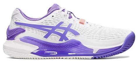 Женские Кроссовки теннисные Asics Gel-Resolution 9 Clay - белый ...