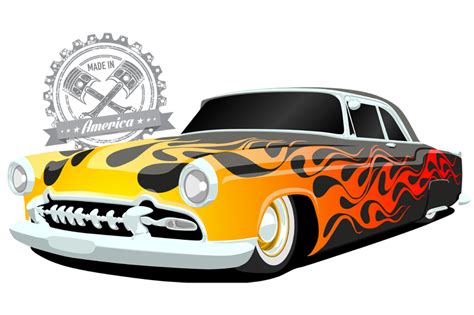 Apparel Hot Rods Muscle Cars