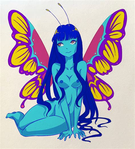 Butterfly Girl By Myolewds Hentai Foundry