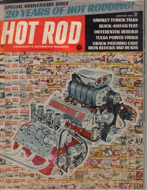 Hot Rods Hot Rod Magazine 75th Anniversary Issue The H A M B