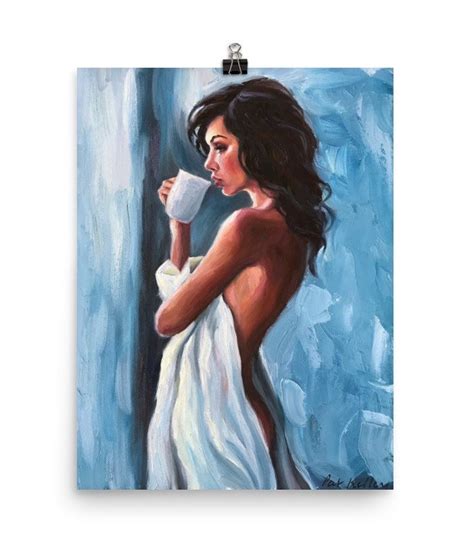 Female Figure Art Print From Original Oil Painting Nude Etsy