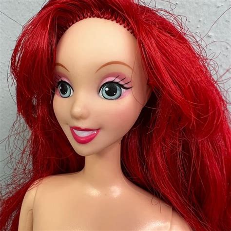 Mattel Toys Mattel Disney Sparkling Ariel Doll Nude Red Hair Blue Eyes Barbie Poshmark